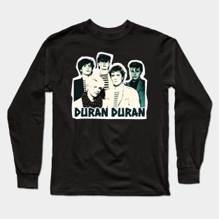 duran retro music Long Sleeve T-Shirt